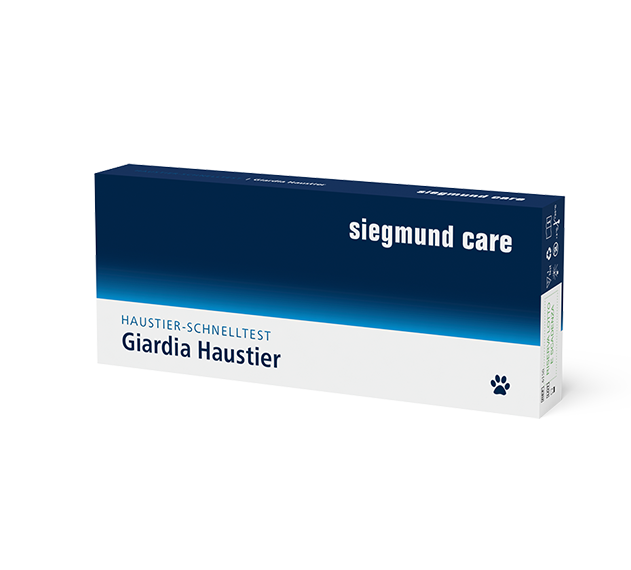 Verpackung Selbsttest Giardia Haustier